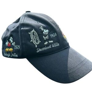 Vintage Walt Disney World Through The Years Mickey Mouse Adjustable Baseball Cap